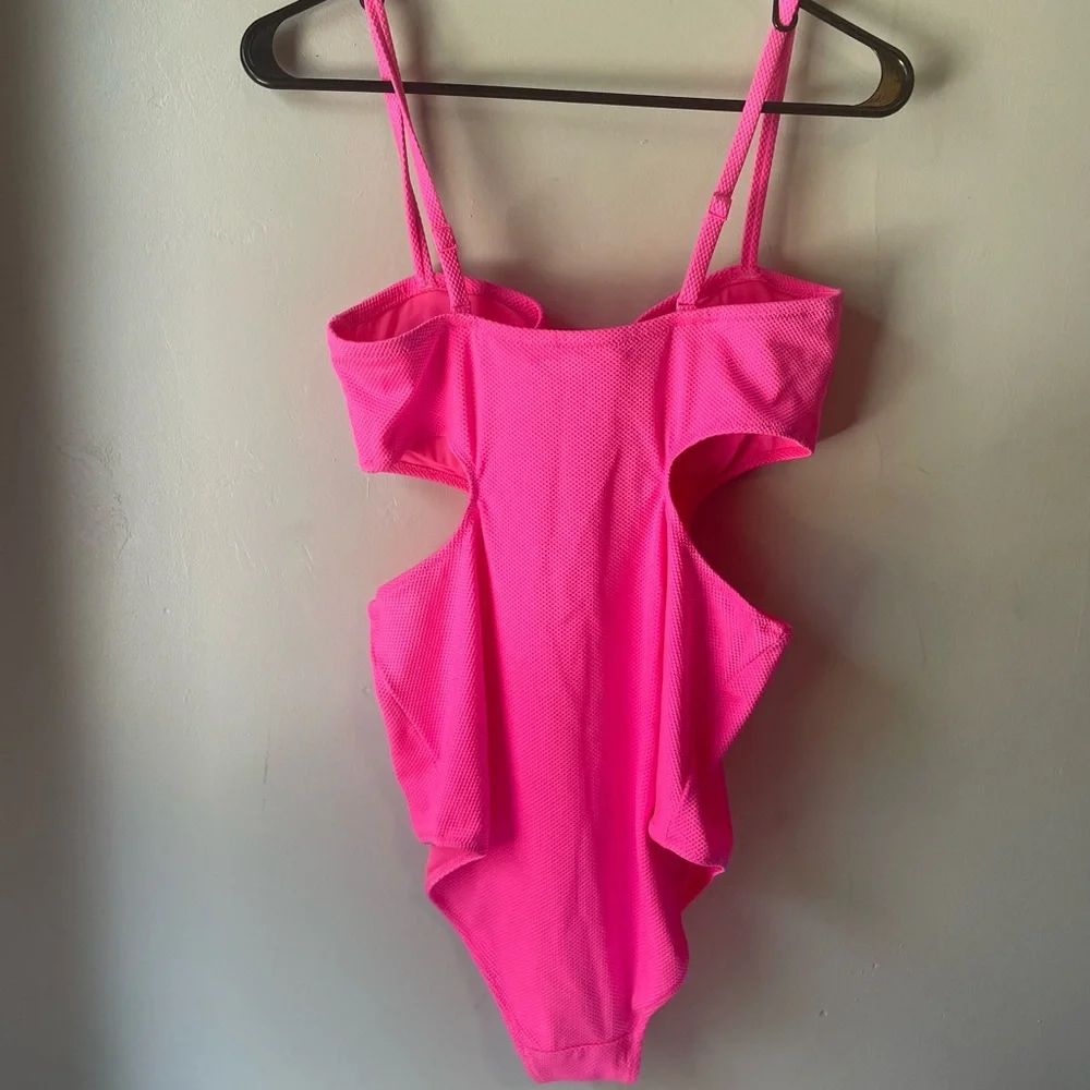 Aerie Vibrant Pink Kids Bodysuit